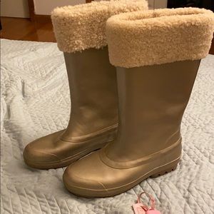 ugg braiden fur lined boots